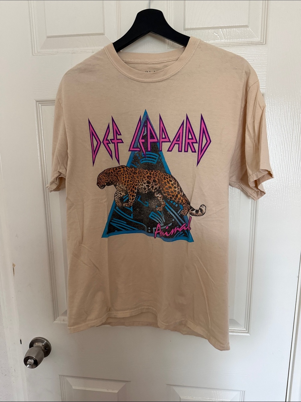 Beige 'Animal' Graphic T-Shirt